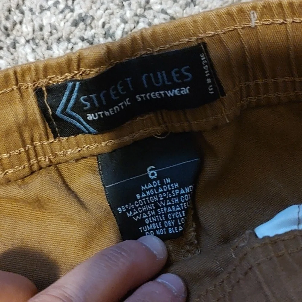 Boy Brown Jogger Pants